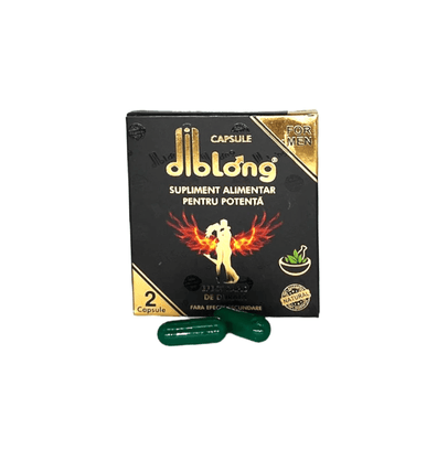 Capsule premium DIBLONG, pentru potenta, erectie, impotriva ejacularii, 100% natural, efect rapid si de lunga durata, 1 cutie x 2 buc -
